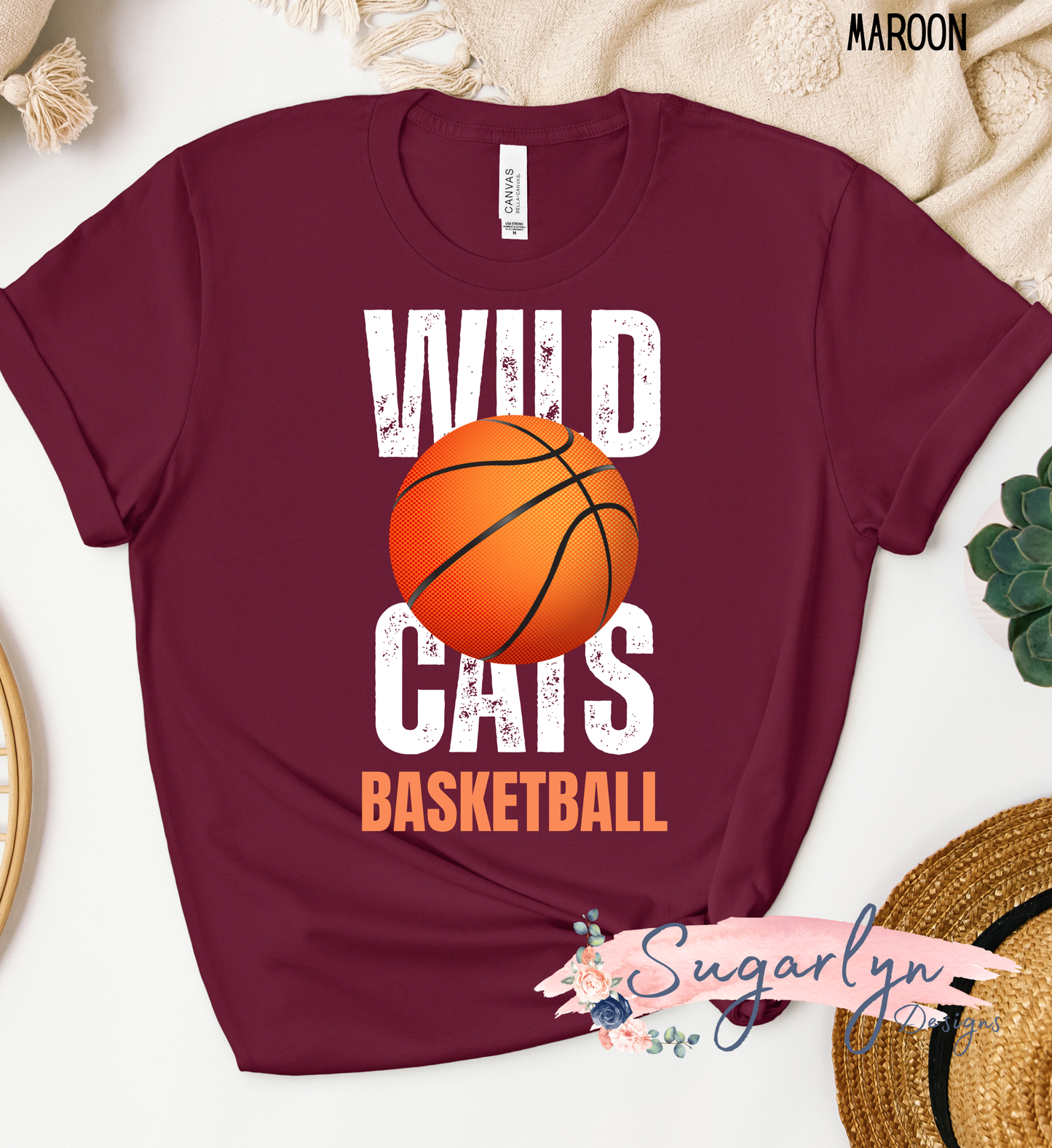 Wildcats Basketball -- Distressed