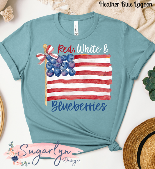 Red, White & Blueberries -- YOUTH SIZE