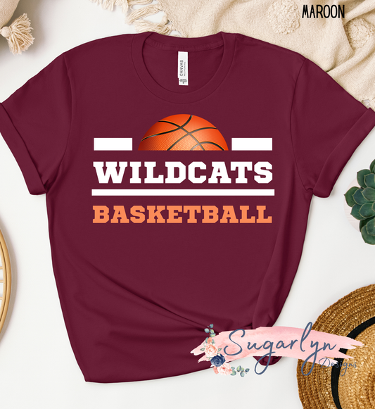 Wildcats Basketball -- White Bar