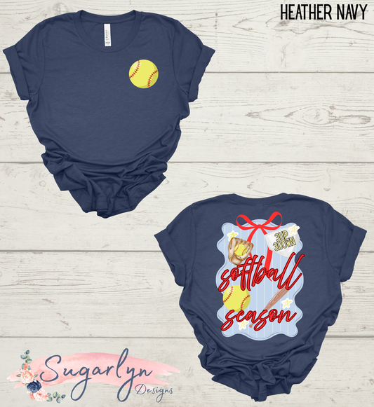 Softball Season -- Front/Back