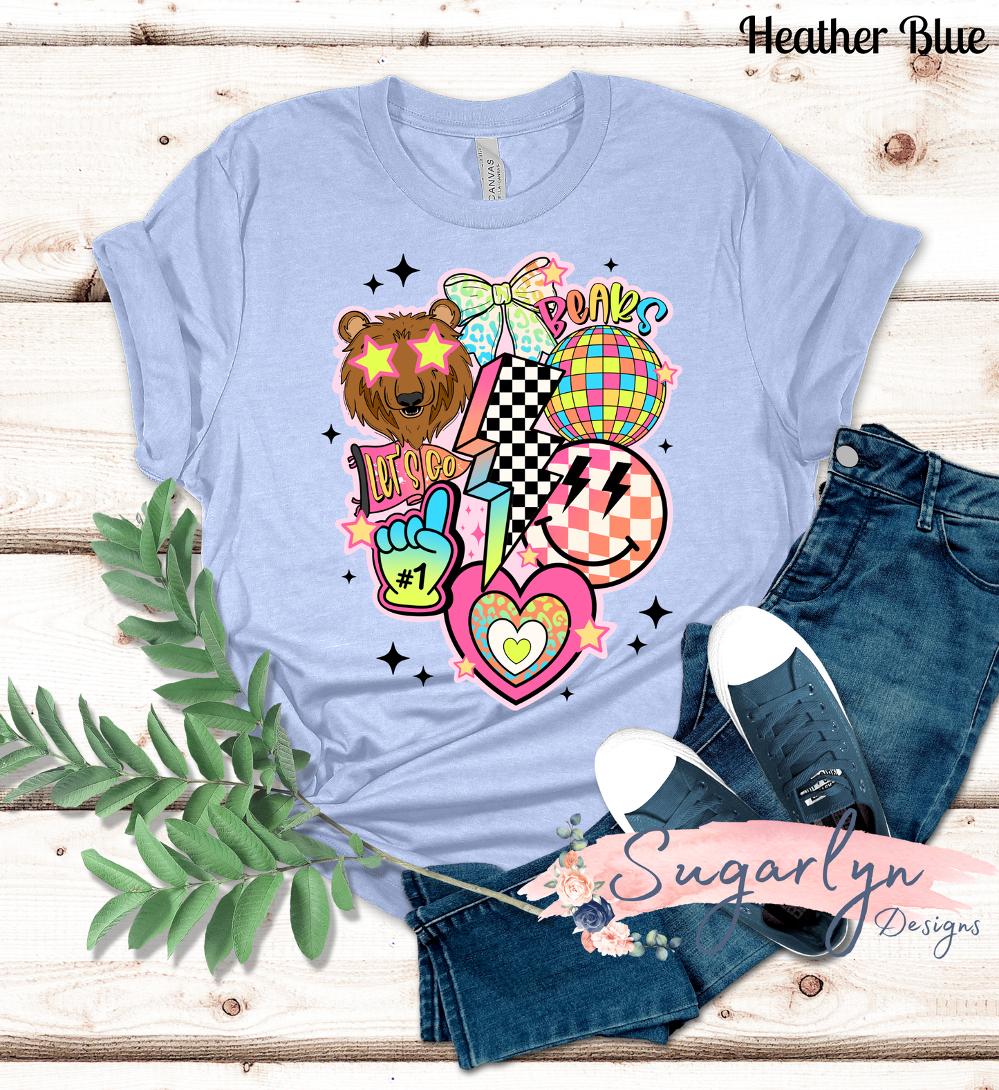 Hilda J Bears -- Colorful Art