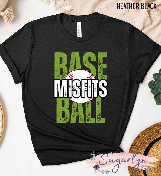 Virginia Misfits -- Misfits Baseball Distressed