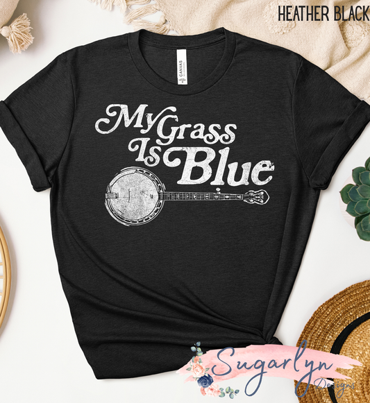 My Grass is Blue -- White