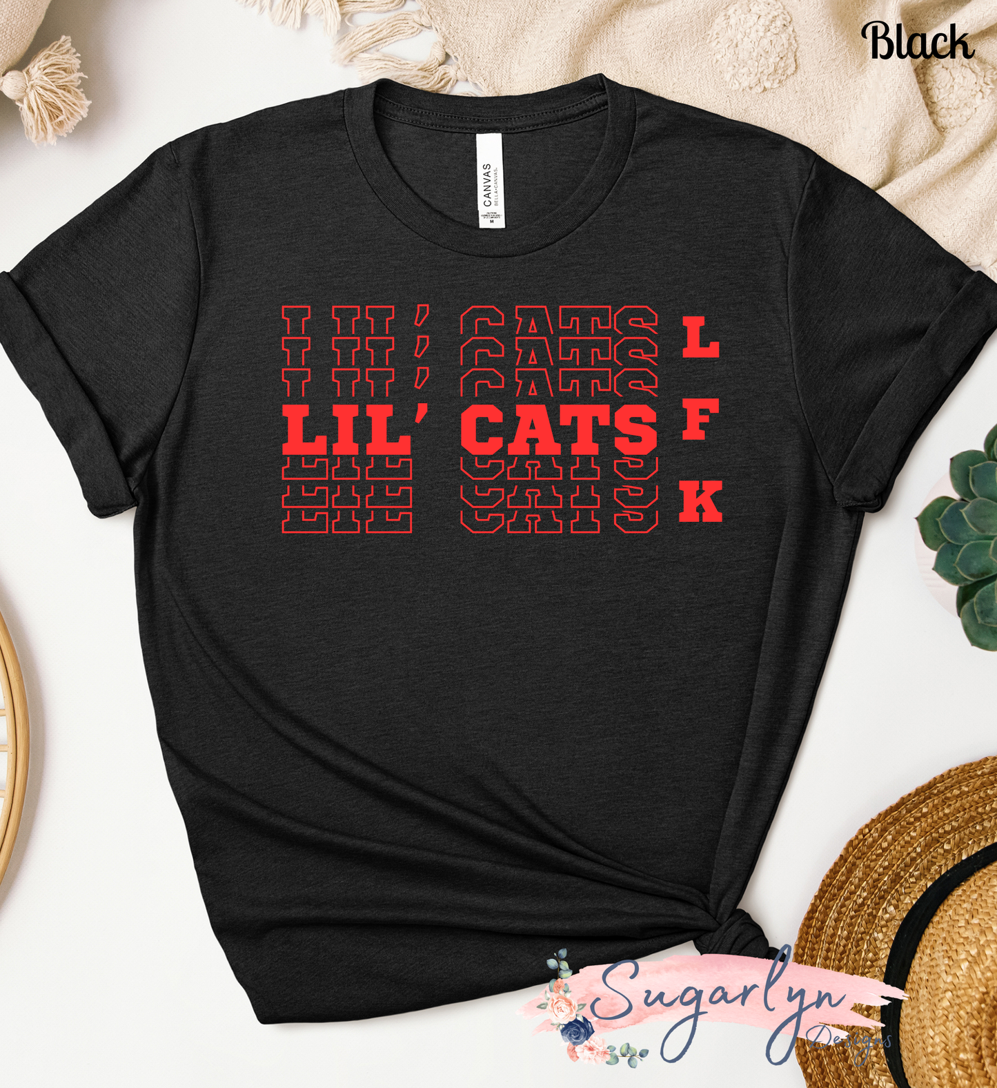 LFK Lil'Cats -- Lil' Cats Split Stacked Typography