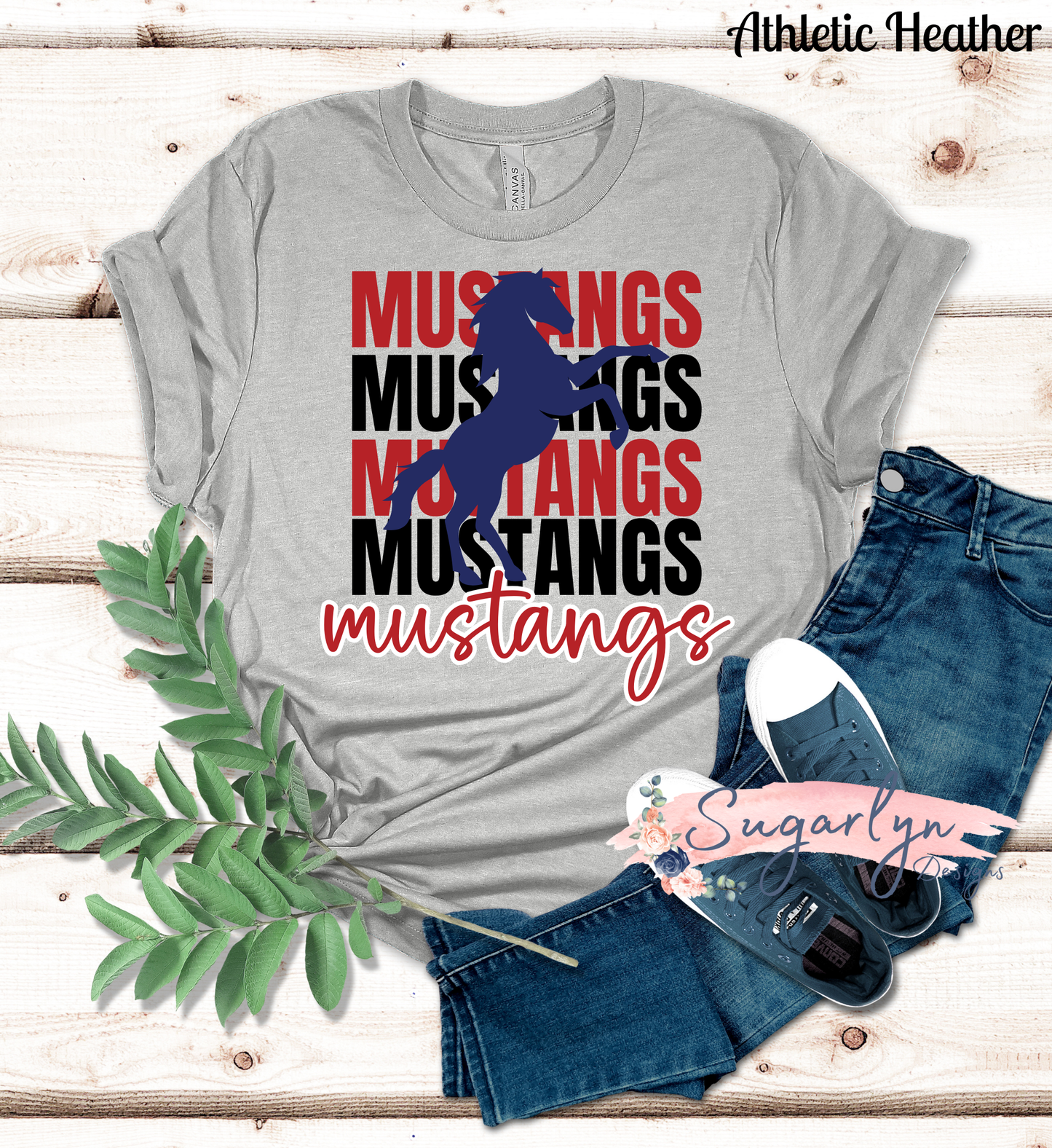 Middletown Mustangs -- Mustangs Stacked