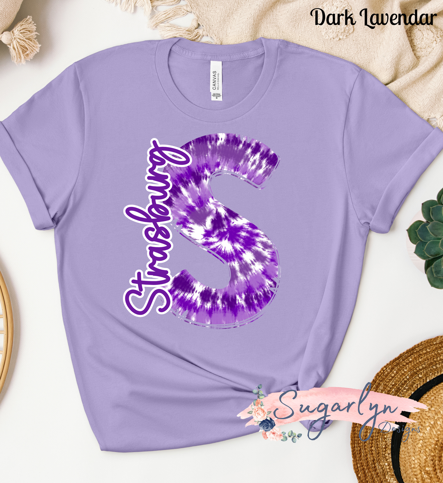Strasburg Rams -- Tie Dye "S"