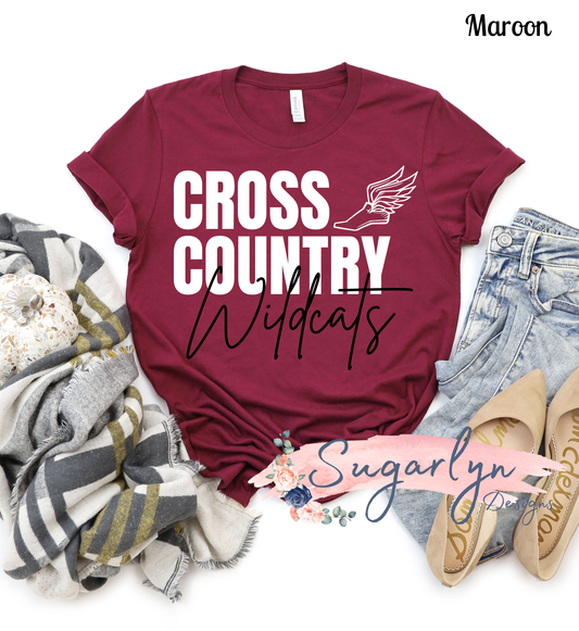 Wildcats Cross Country - White
