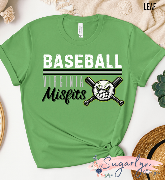 Virginia Misfits -- Logo, Lines,