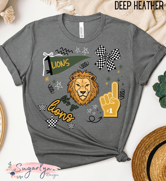 Louisa Lions -- Doodle Art