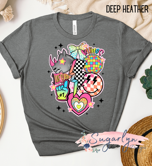 AS Rhodes Rhinos -- Colorful Collage