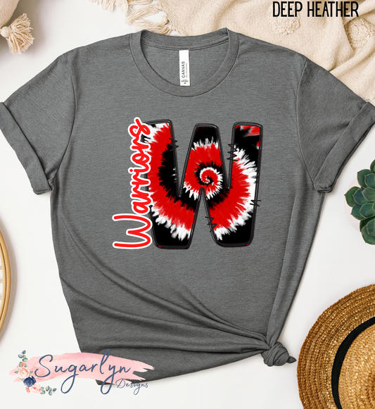 Sherando Warriors -- Tie Dye "W"