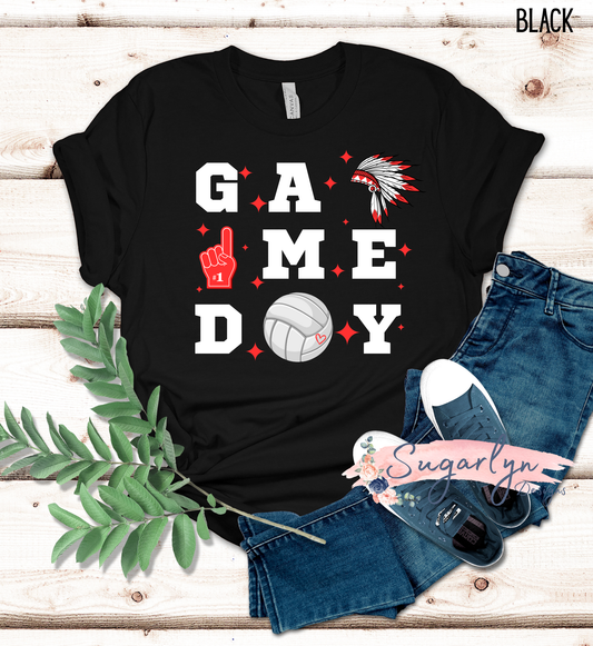 Sherando Warriors -- Warriors Volleyball Game Day Typography