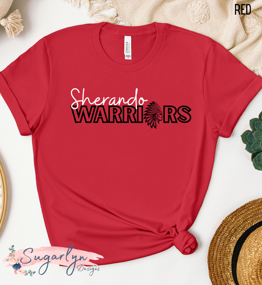 Sherando Warriors -- Hollow Typography