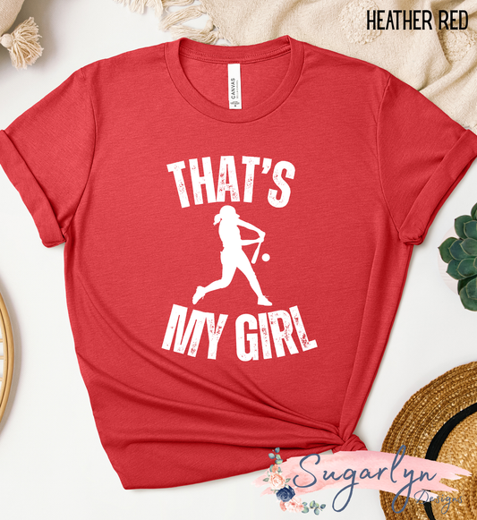 That's My Girl -- Softball