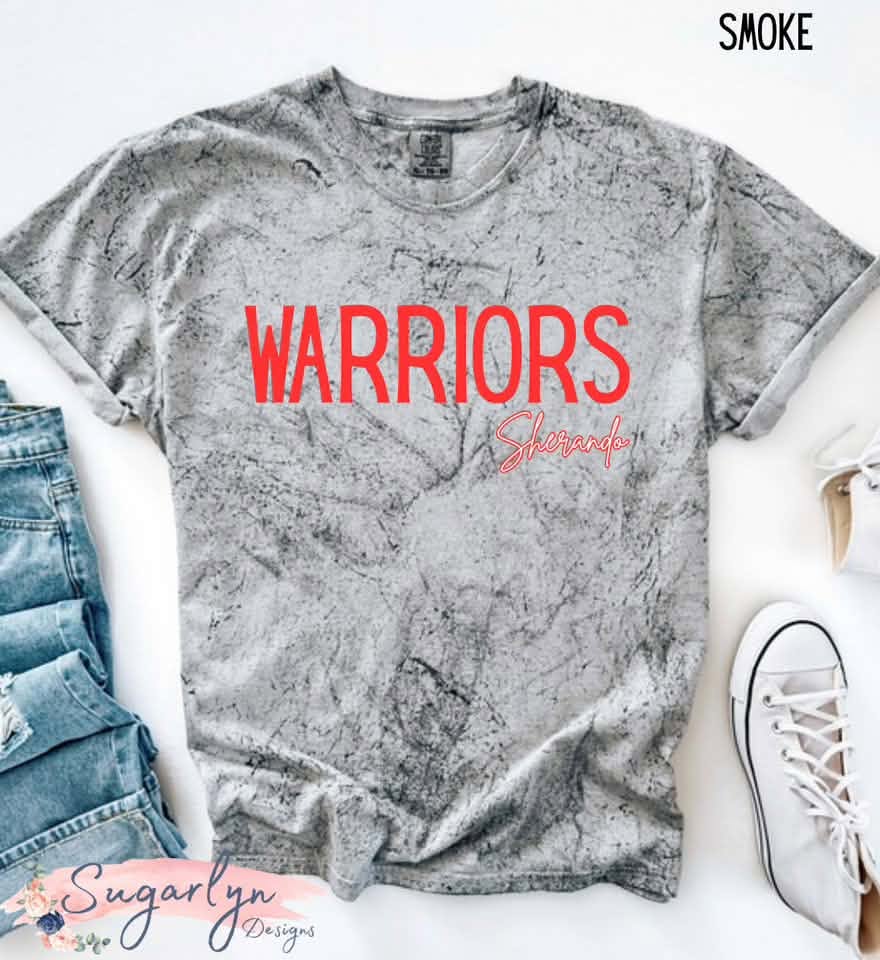 Sherando Warriors -- Color Blast Tee