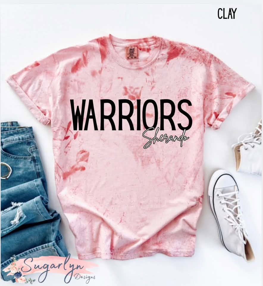 Sherando Warriors -- Color Blast Tee