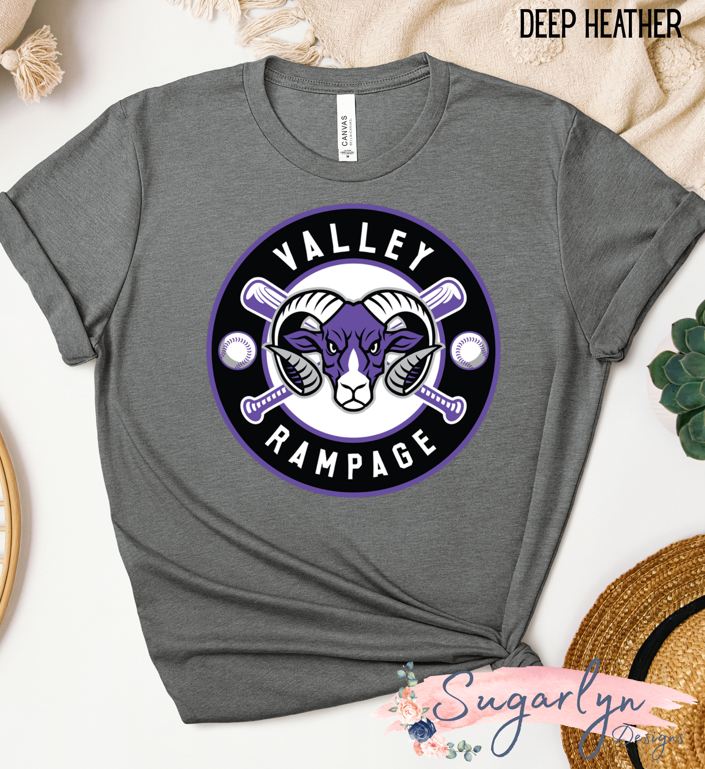 Valley Rampage Circle Logo -- Black
