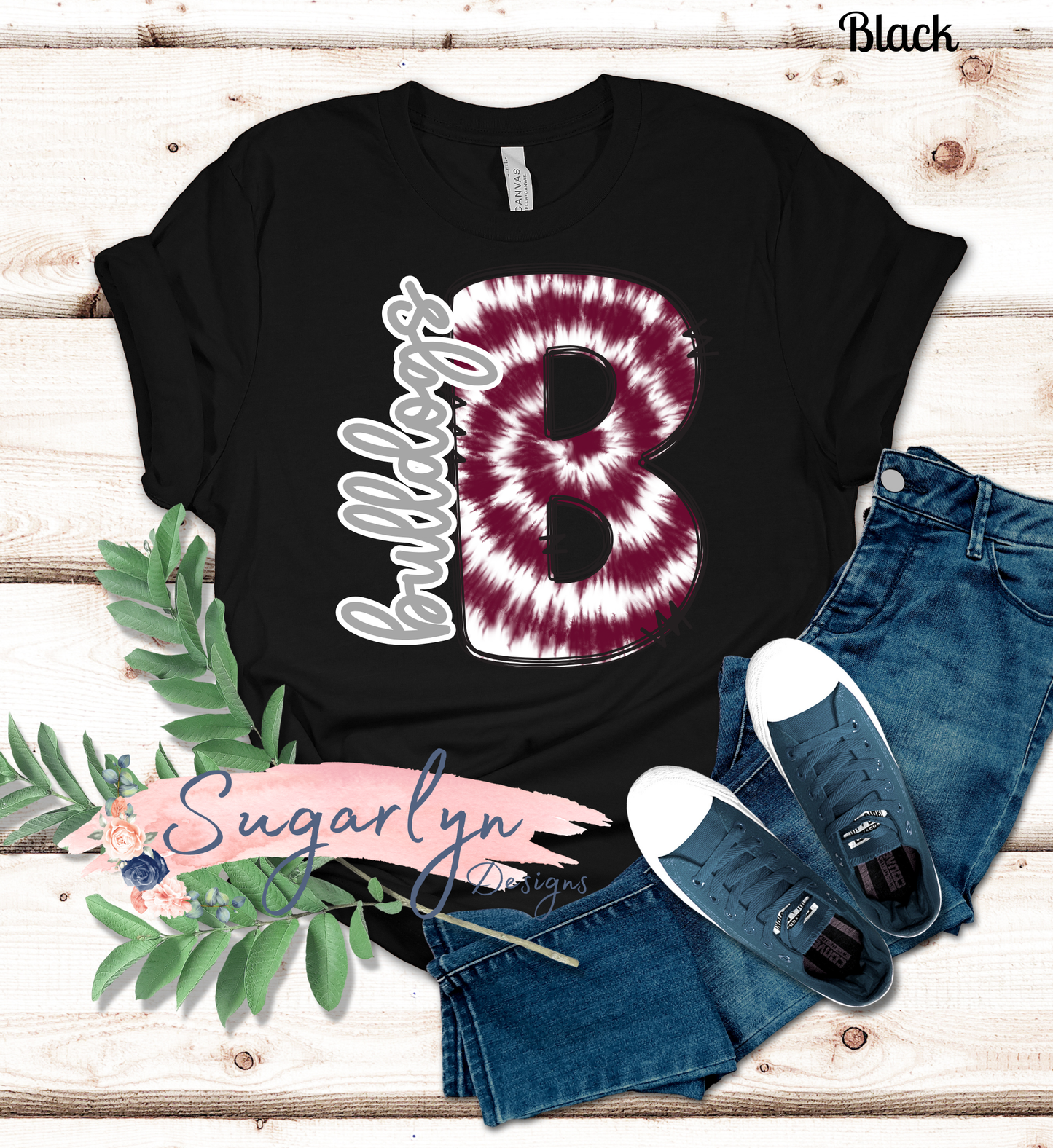 Luray Bulldogs -- Tie Dye "B"