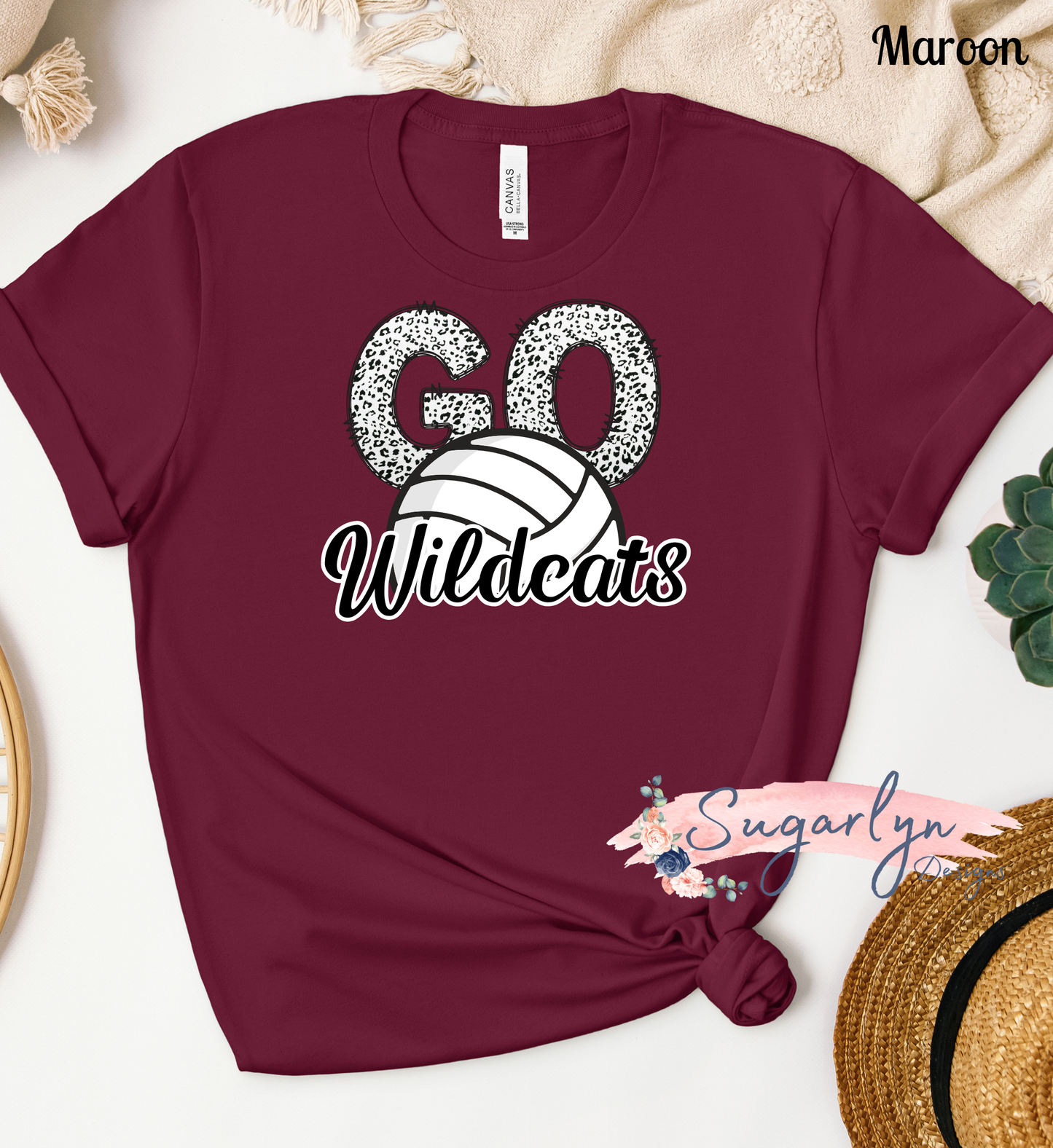 Wildcats Volleyball - GO Leopard Print