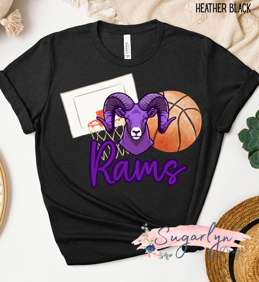 Strasburg Rams -- Rams Basketball Icons