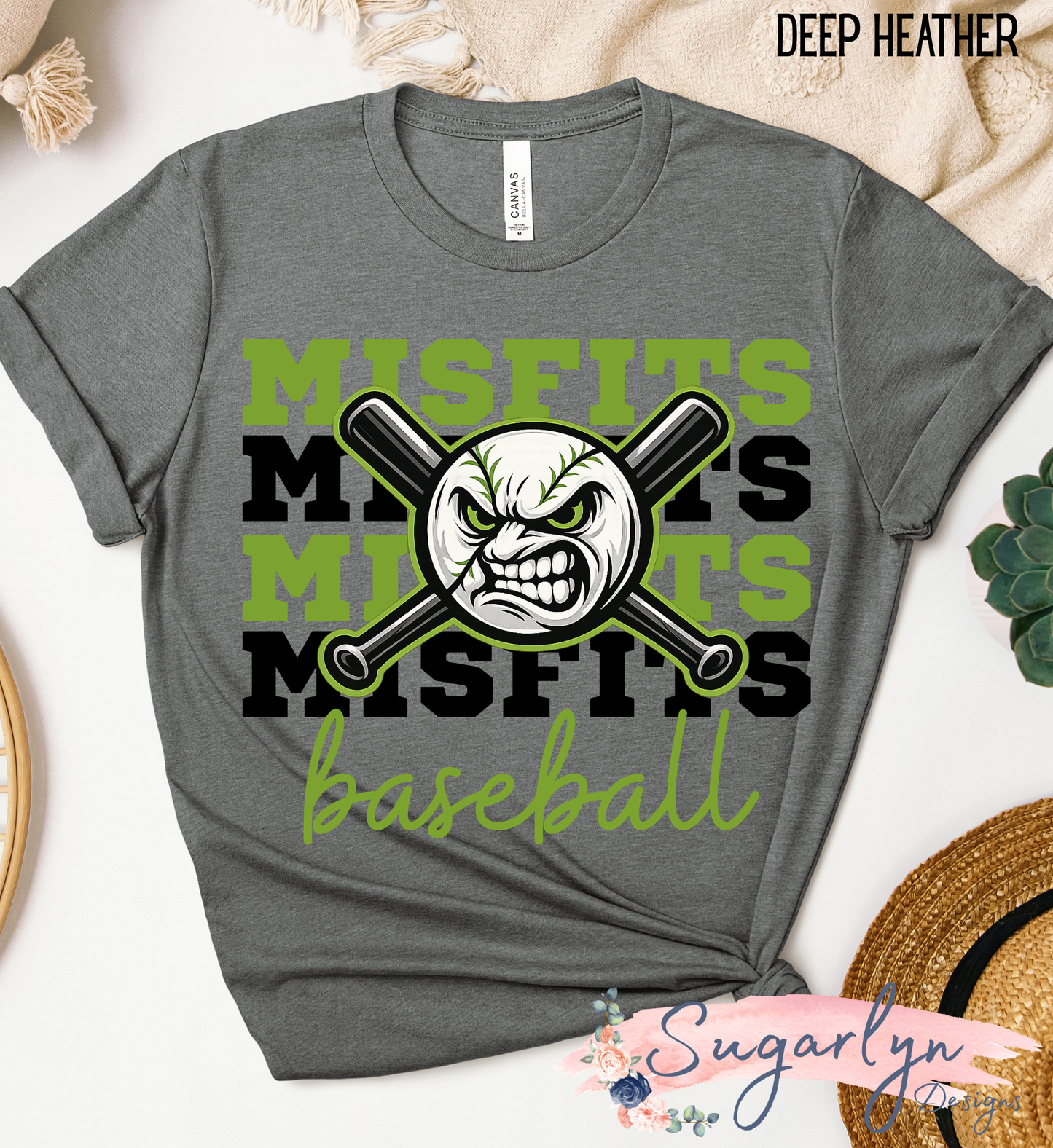 Virginia Misfits -- Stacked Text