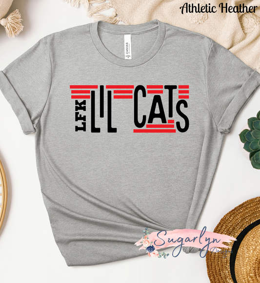 LFK Lil'Cats -- Lil' Cats Staggered Typography