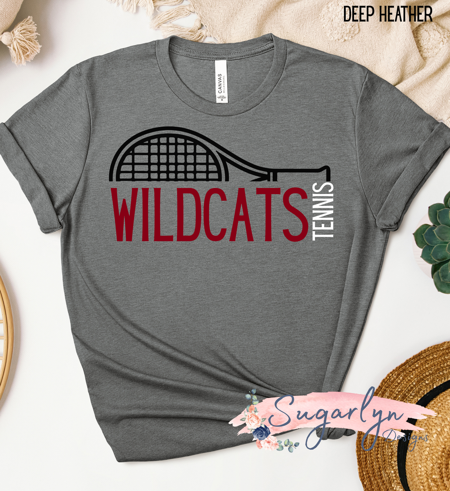 Wildcats Tennis - Half Racket