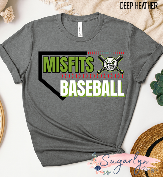 Virginia Misfits -- Logo, Home Plate