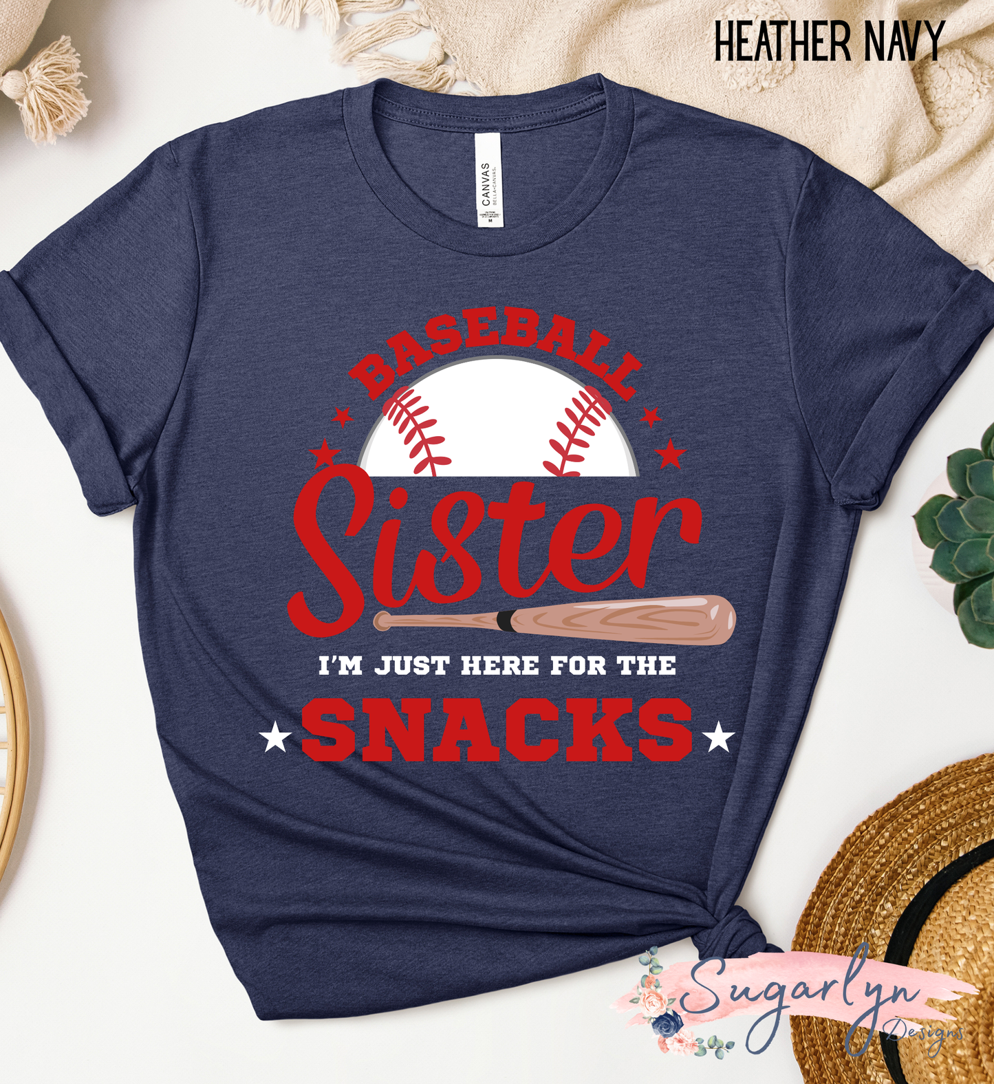 Baseball Sister -- Here for Snacks