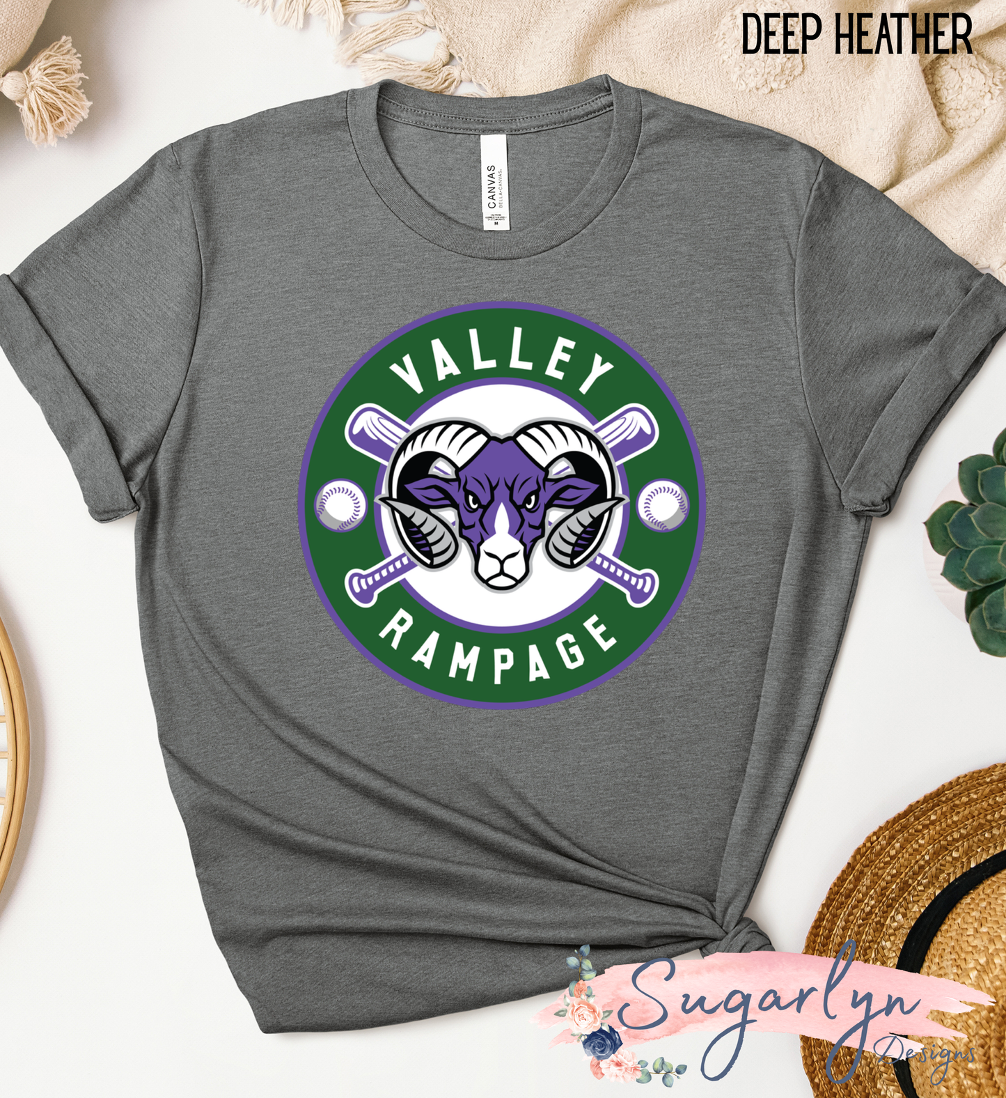 Valley Rampage Circle Logo -- Green