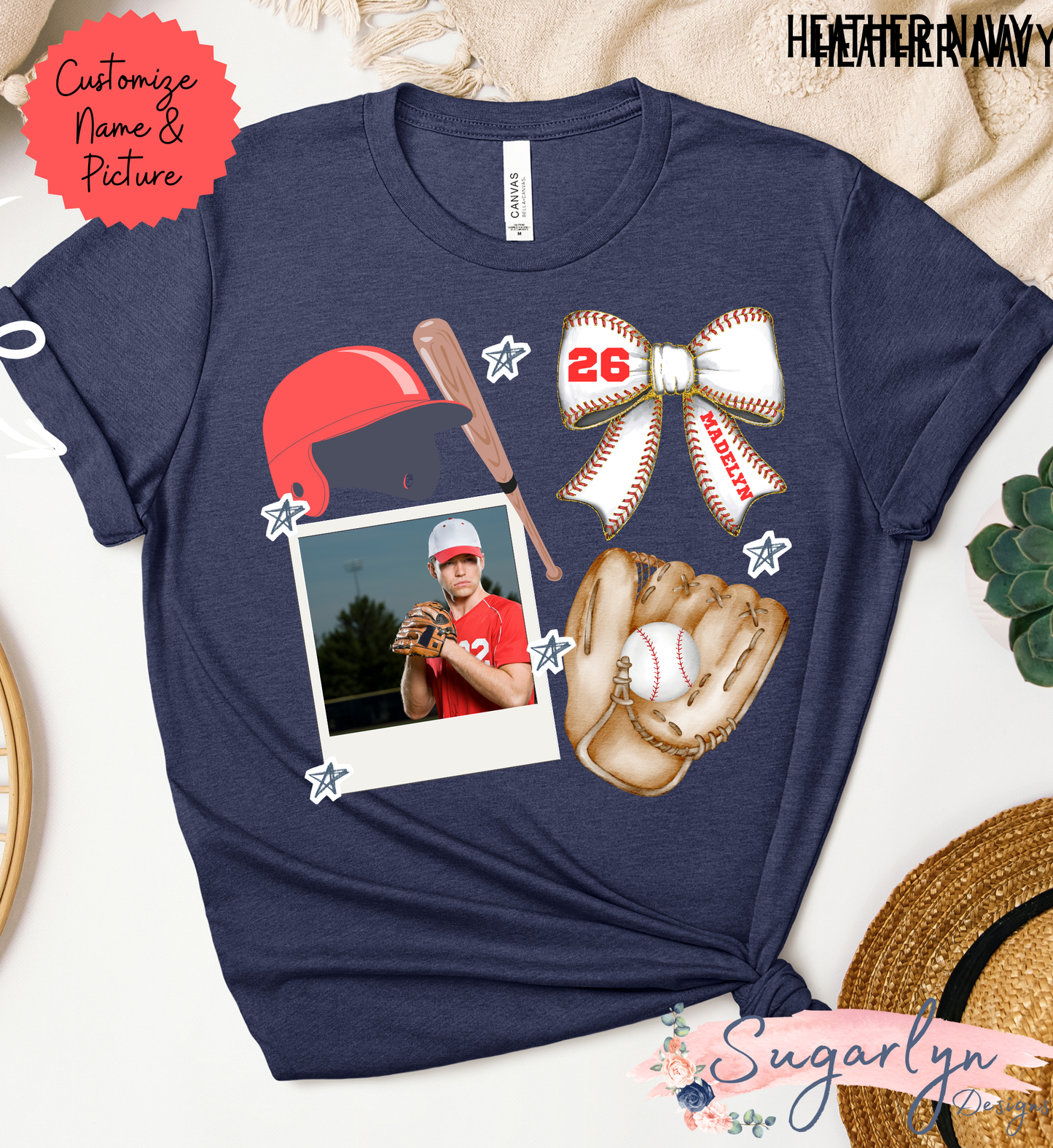 CUSTOM Baseball Collage -- Name/Picture