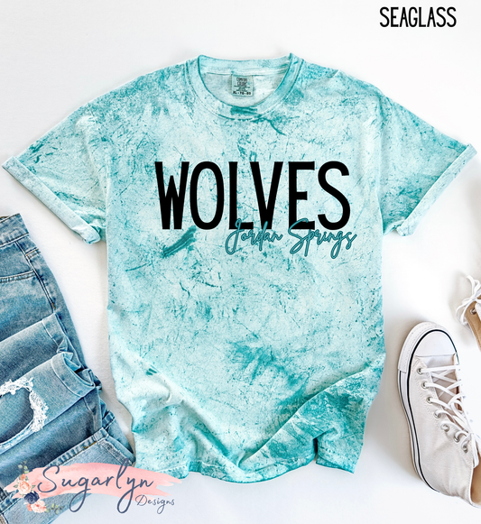 Jordan Springs Wolves -- Color Blast Tee