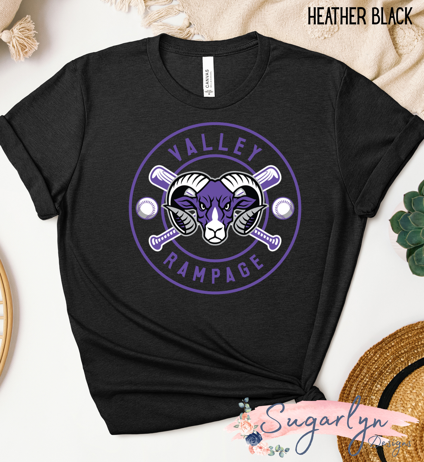 Valley Rampage Circle Logo -- Purple