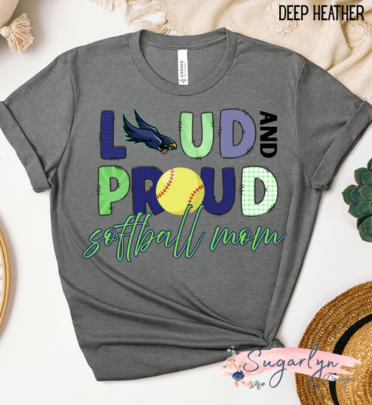 Skyline Hawks Softball -- Loud & Proud Softball Mom