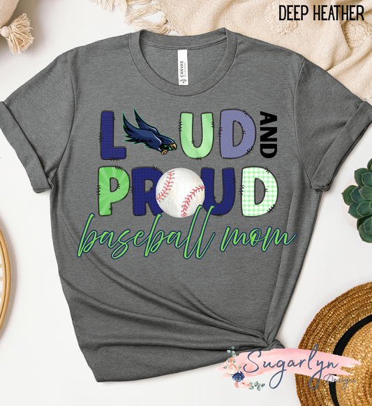 Skyline Hawks Baseball --  Loud & Proud Baseball Mom