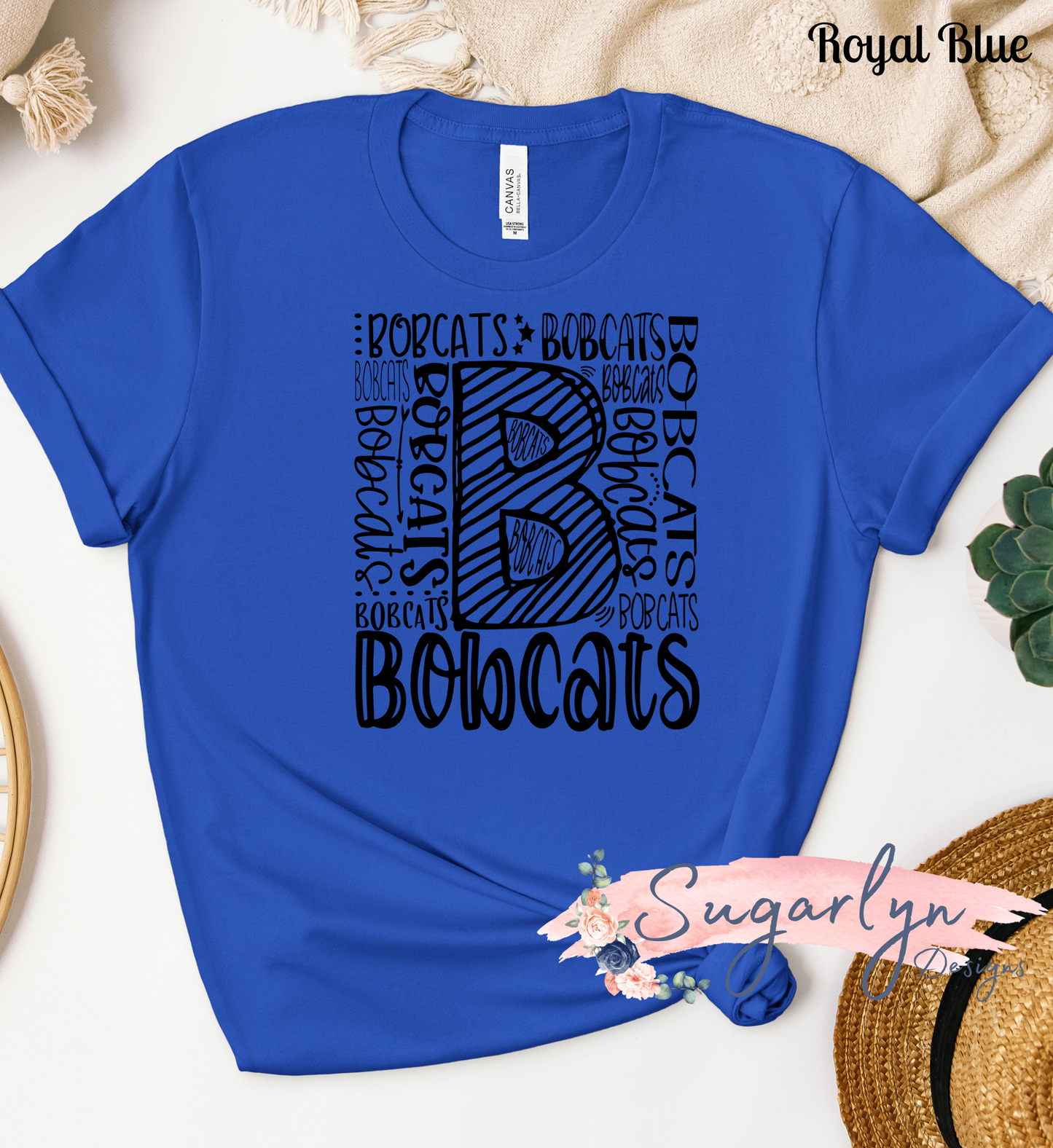 EWM Bobcats - Bobcats Typography Art