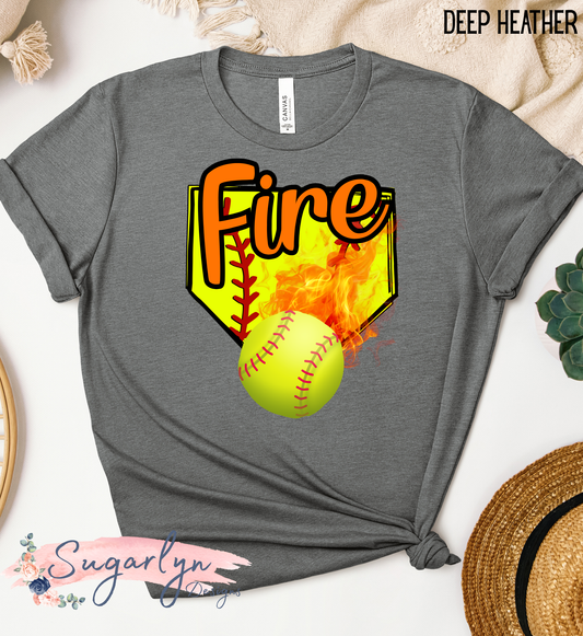 Front Royal Fire -- Fire Homeplate & Softball