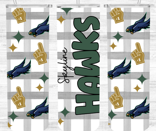 Skyline Hawks 20 oz Tumbler