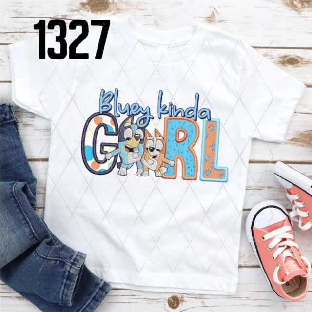 Blue Kinda Girl-- Heeler