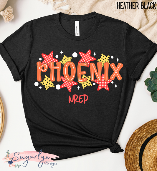 NREP Phoenix-- Neon Letters & Stars