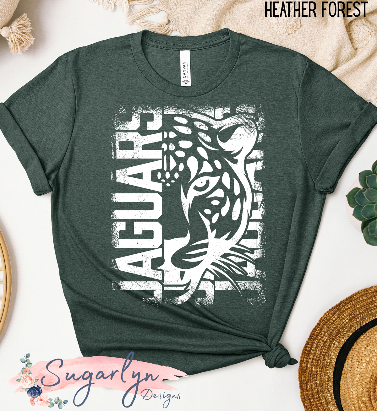Ressie Jeffries Jaguars -- Distressed Jaguar