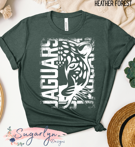 Ressie Jeffries Jaguars -- Distressed Jaguar