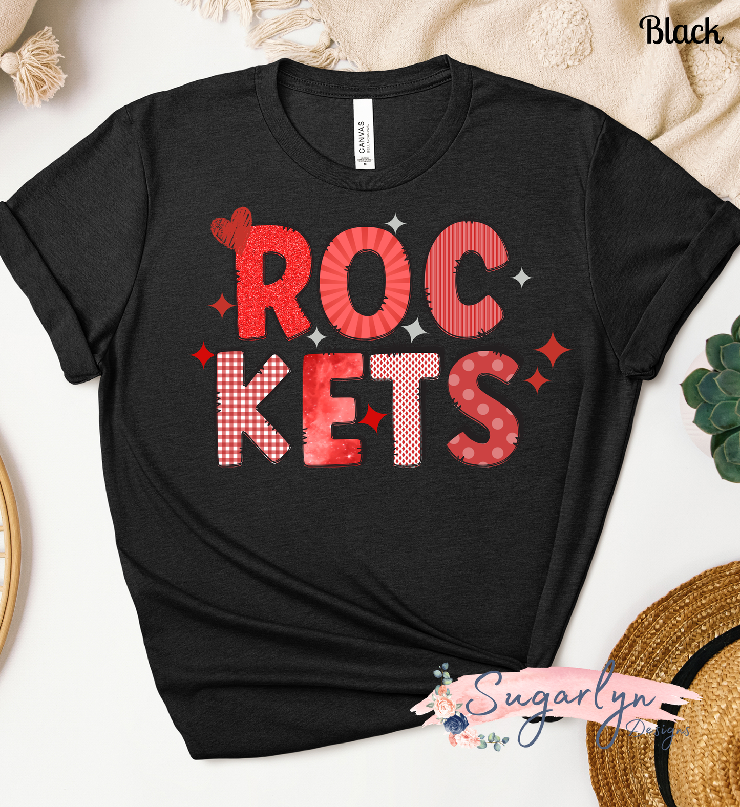 Redbud Run Rockets -- Doodle Letter Art