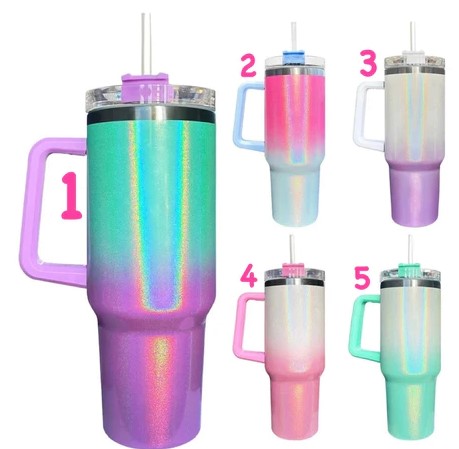 I Am The Storm 40  oz. Shimmer Tumbler
