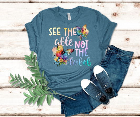 See the Able, not the Label -- Watercolor
