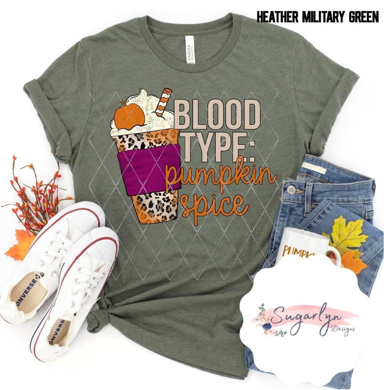 Blood Type -- Pumpkin Spice