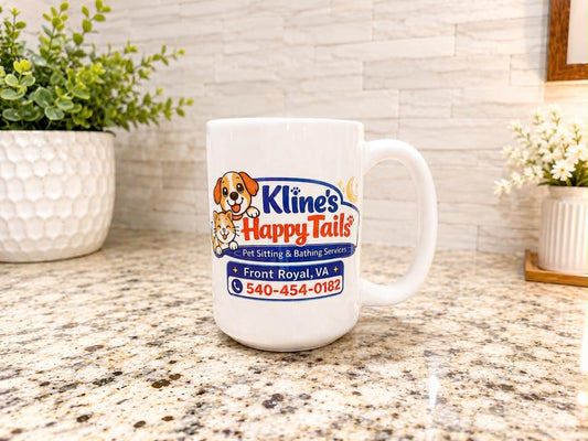Kline's Happy Tails -- Coffee Mug