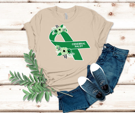 Cerebral Palsy Awareness -- Ribbon