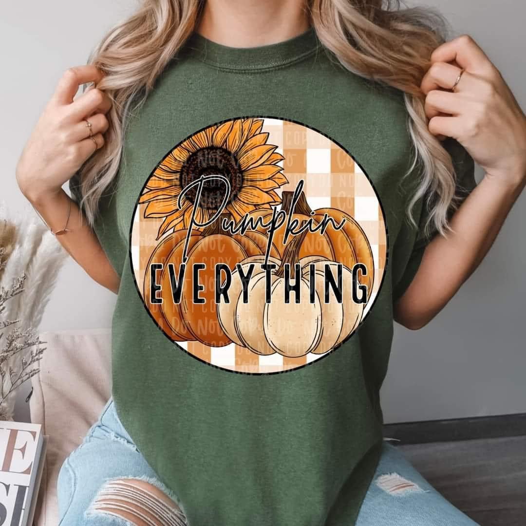 Pumpkin Everything Plaid