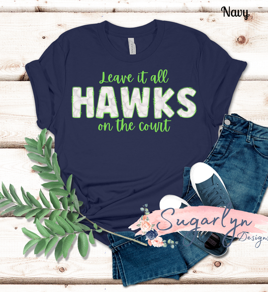 Skyline Hawks Volleyball - Leave it all on the court